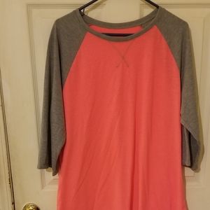 Athletic works baseball tee